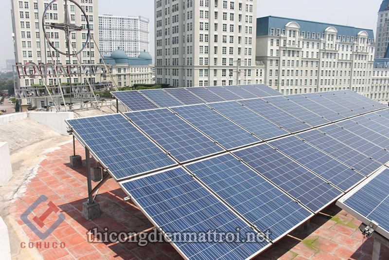 thi công điện mặt trời